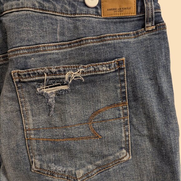 AEO DENIM X HI-RISE SLIM JEAN - Picture 7 of 12